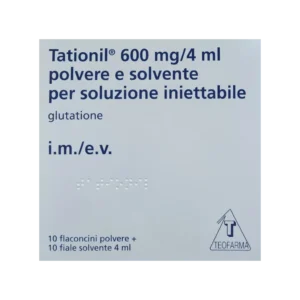 Glutation Tationil 600mg 4 ml 10 fiole injectabile