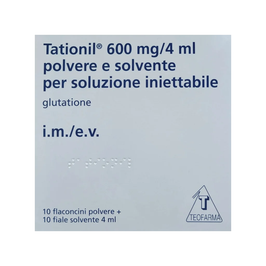glutathione tationil 600 600Mg Injection Injection, Liquid, Packaging Type: Combipack Tationil 600 | Paraaque